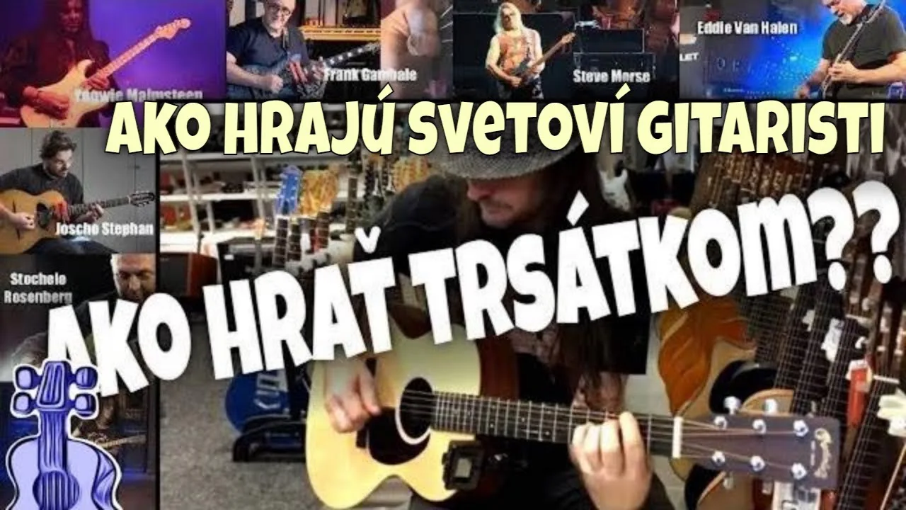 Jak hrát na kytaře s trsátkem (brnkátkem, plektrem)